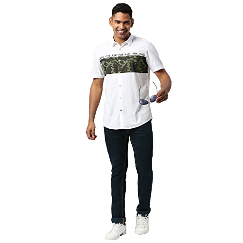 Image of Pepe Jeans Men's Cotton Regular Fit Shirt