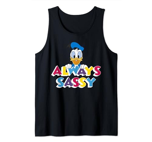 Débardeur Donald Duck Disney original en coton respirant style rétro