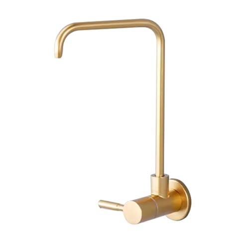 Robinet eau potable cuisine acier inoxydable brossé 1/4 de 200mm