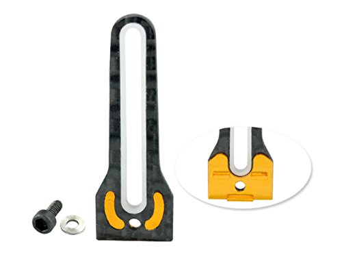 MICROHELI Aluminum/Carbon Fiber Anti-Rotation Guide Set (Gold) - Blade 180 CFX/Fusion 180/150 S