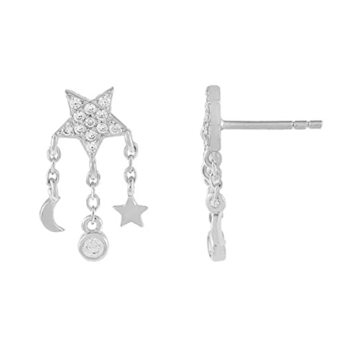 Petites boucles d'oreilles ZXLIHS en zircon pour un style féminin actif