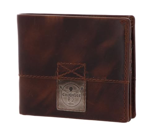 Chiemsee Kuba portefeuille à rabat marron élégant pour homme et femme