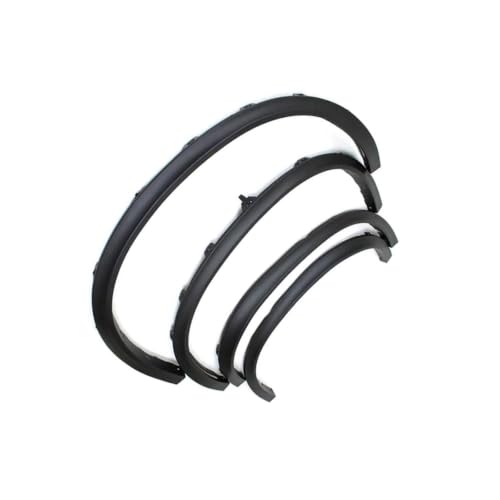 Cejas para ruedas de X5 E70 2007-2013: soluciona las salpicaduras con guardabarros negros 2