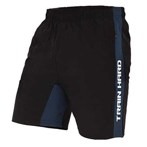 Image of NEVER LOSE Men's Lightweight Performance Training Shorts with Quick-Dry Fabric for Running, Gym and Everyday Workouts