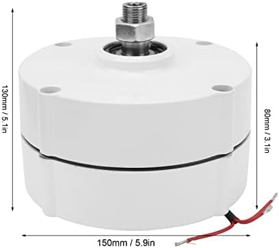 Generador de imán permanente trifásico alternador eléctrico de CA AVAN-400w suministros industriales 550r/m((With Rectifier 12V))