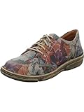 Josef Seibel Damen Low-Top Sneaker Neele 02,Weite G (Normal),Wechselfußbett,Strassenschuhe,Sportschuhe,Freizeitschuhe,Grau (Graphit),43 EU