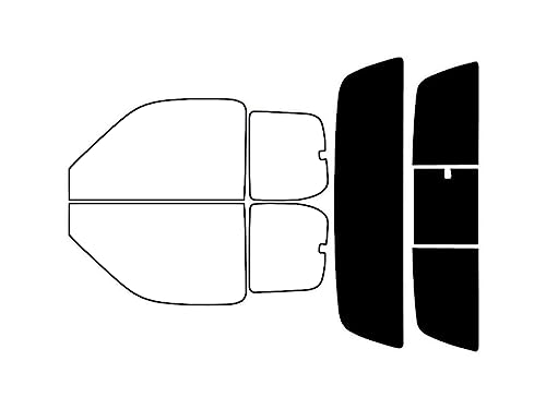 Rvinyl Window Tint Kit Compatible with Toyota Tundra 2000-2006 (2 Door) - Rear Windshield Precut Kit - 5%