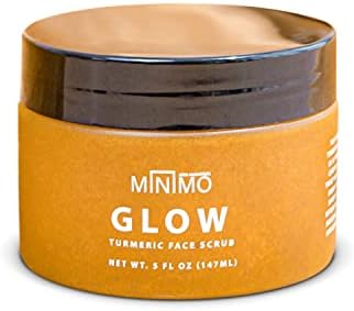 Minimo Glow Lemon Cake Skin Brightening Face Scrub for Dark Spots