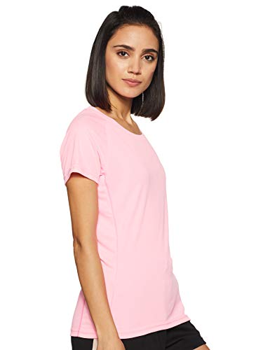 Image of PINACOLADA Solid Women Round Neck Light Sea Green Sports Jersey