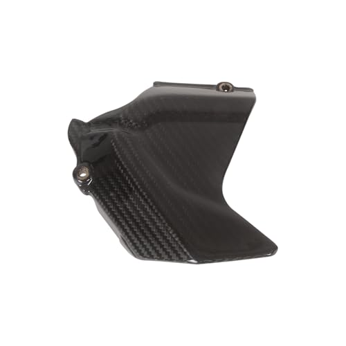 Couvercle pignon Ducati 848 1098 évite accumulation débris cache carbone sergé