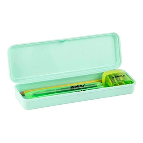 Estojo Plastico Plus Verde Pastel, Maxcril, 10080031