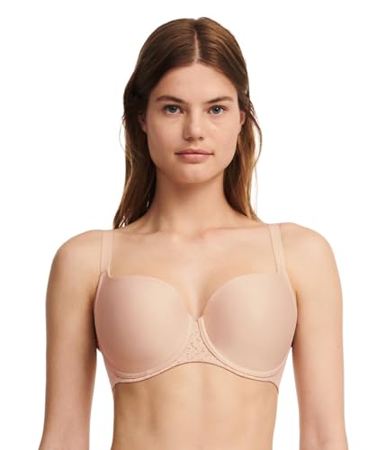 Soutien-gorge T-shirt Chantelle Norah sous-vêtement invisible bonnet souple encolure ouverte