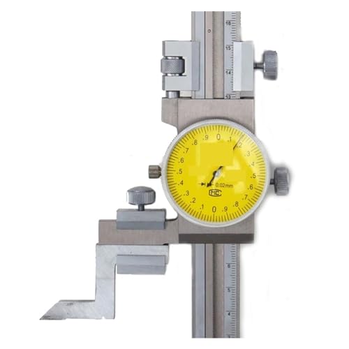 Calibrador vernier de altura 0-300mm medidor de precision de 12 pulgadas con dial para mediciones 3