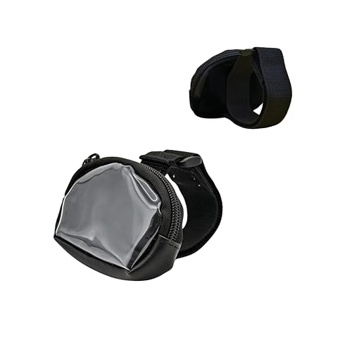 SANQOUYTT Garage Door Opener Holder for Visor Adjustable Visor Bag Gate Clicker Holder Carrying Case for Universal Garage/Gate Door Opener Remote