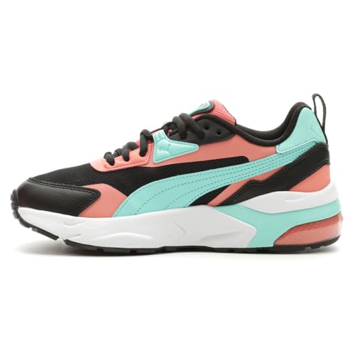 PUMA Womens Vis2k Lace Up Sneakers Shoes Casual - Black - Size 8.5 M3