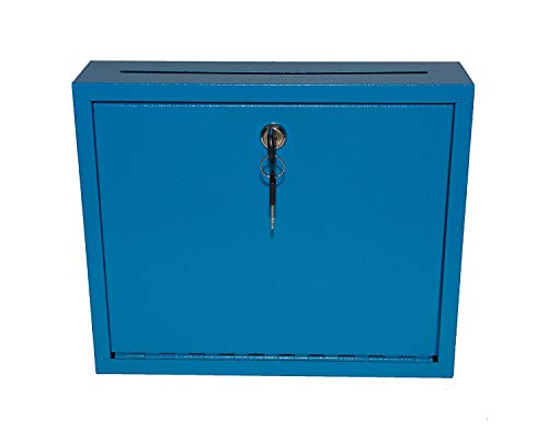 Adir Corp. Multi Purpose Deluxe Steel Donation Box - Drop Box (10" x 3" x 12") - Thumbnail 4