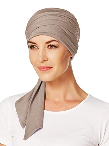 2PC Bundle: Manta Long Scarf and 19 Page Q & A Guide (Brown)