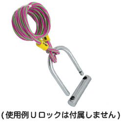 Crops (kuroppusu) kara-ekusutensyon Wire Lock, Blue, Pink/Blue, Blue, Pink/Blue