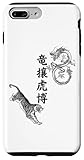 custodia per iphone 7 plus/8 plus drago giapponese tokyo tigre asiatica freddo kanji detto