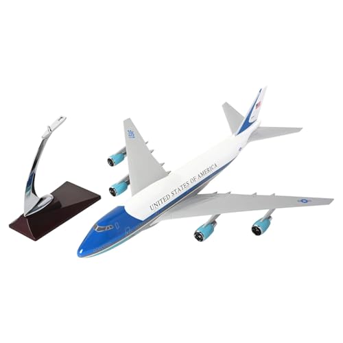 Image of Toys Uncle Diecast Aeroplane Scale Model, (B747 United States of America, 46 CM)