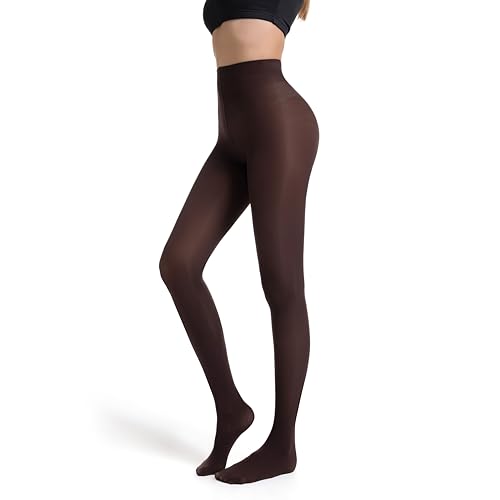 Frola Semi Opaque Tights for Women 40 Denier Matte Solid Color Pantyhose Soft Stockings Nylons Under Dress2