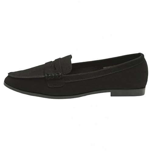 Image of Alpine Swiss Abby Womens Penny Loafers Runs Small Slip On Flats Comfortable Office Shoes