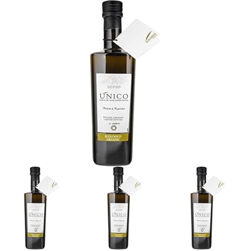 DCOOP Aceite De Oliva Virgen Extra - Coupage Ecológico, Gama Único, Aceituna Picual, Sabor Frutado Y Ligero, Ideal Para Consumo En Crudo, Botella 500 Ml (Paquete de 4)