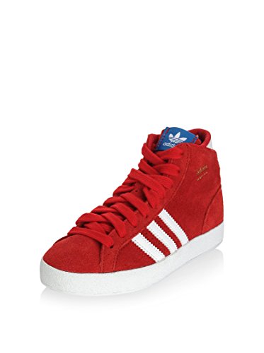 adidas Basket Profi K Baskets Unisexes pour Enfant - Rouge - Rouge/Blanc, 31 EU
