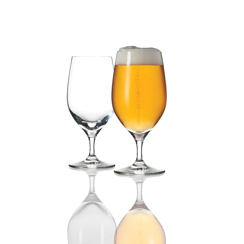 Schott Zwiesel Grace - Set of 2 Beer Glasses - 420ml - German Quality & Dishwasher Safe - Image 3