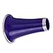 ABS Plastic Plated Clarinet Bell Replacement Wind Instrument Accessory for Various Wind Instruments (CC32 Purple)