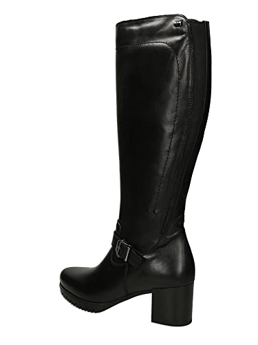 Valleverde Stivale Donna 49355 in Pelle Nero da