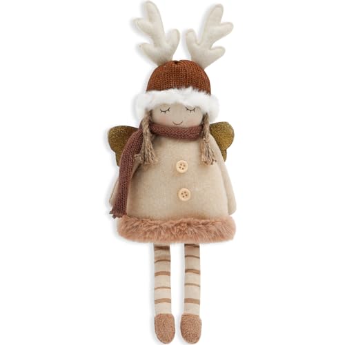 Weihnachts Engel Puppe Dekorationen Plüsch Puppe mit Wirren Puppen...