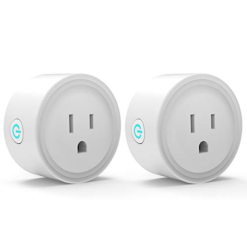 Upgrated Avatar Controls Smart Plugs Wi-Fi Outlet - Smart Plugs That Work With Alexa/Google Home/TuyaSmart/Smart Life, Programmable Countdown & Schedule Built In App, No Hub Required, 2 Pack