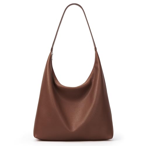 KALIDI Vegan Leather Hobo Tote Bag