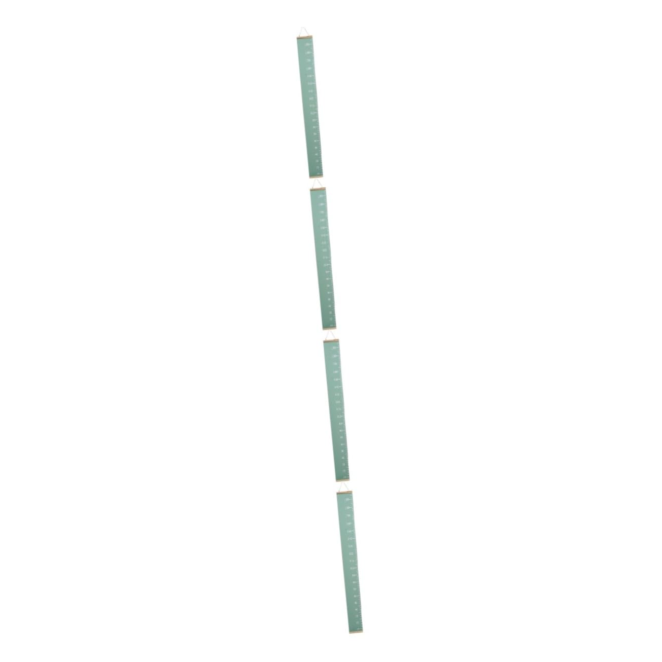 TOYANDONA 4 Piezas regla de altura para niños tabla de altura para niños gráfico de crecimiento del bebé muro decoración gráfico de altura colgante Medida para colgar en la pared desmontable