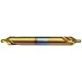 KEO 23040-TiN #3x4 RH Combined Drill and Countersink, 0.25" Cutting Diameter, 60 Degree Cutting Angle, 4" Cutting Length, 4" Length, HSS, TiN, Long Series (Pack of 12)