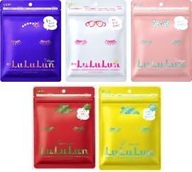 Amazon 5種類アソートセット 7枚 5 フェイスマスク ルルルン 白 青 ﾊﾞﾗﾝｽ 沖縄限定2種 Lululun ルルルン フェイスパック 通販