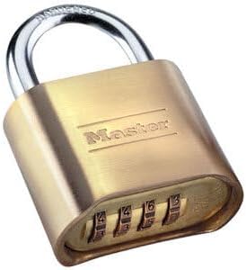 Master Lock 175 Brass Padlock - 24-Pack