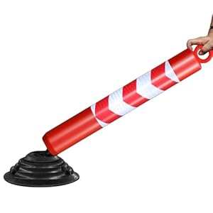 Blazea Słupek Parkingowy 56425 Czerwony 80cm