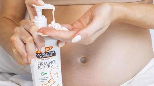Palmer's Cocoa Butter Formula with Vitamin E + Q10 Firming Butter Body Lotion, Postpartum Essentials Skin Care, Shea Butter, Collagen and Elastin, 10.6 Fl Oz - image 2