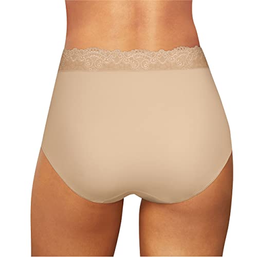Image of Bali Women's Brief Underwear, Passion For Comfort Women's Panties, Seamless Brief Underwear for Women