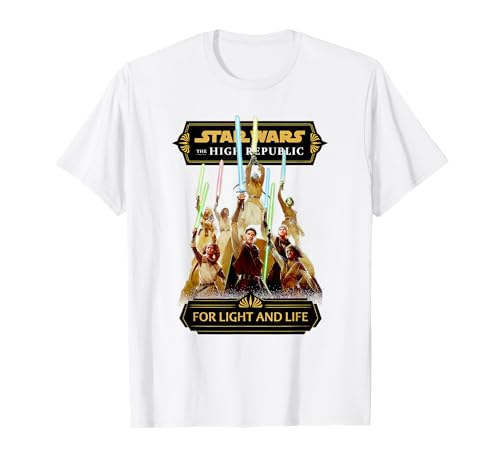 Star Wars High Republic t-shirt idéal pour les conventions geek et soirées ciné