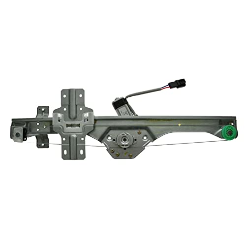 Image of TRQ Front Right Power Window Regulator & Motor Assembly Passenger Side Compatible with 2011-2012 Buick Enclave 2009-2012 Chevrolet Traverse 2007-2012 GMC Acadia 2007-2010 Saturn Outlook