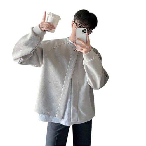 Veste en laine hommes style coréen pour l'automne