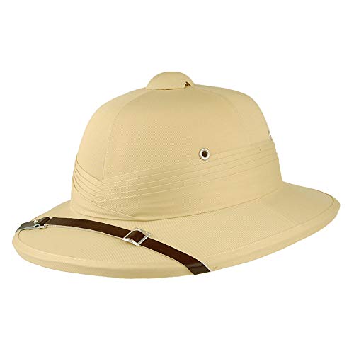 Village Hats Casque Colonial Indien Khaki - Large/X-Large