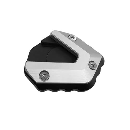 Extension pied support béquille ADV 350 alu CNC haut de gamme argent