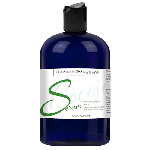 Dr Joe Lab Nourish Botanical Hair Serum - Moisturizing Hair Serum - 16 oz - A Hydrating, Deep Conditioning, Anti-Frizz, Sleek & Shine Serum for Dry, Hard-to-Manage Hair