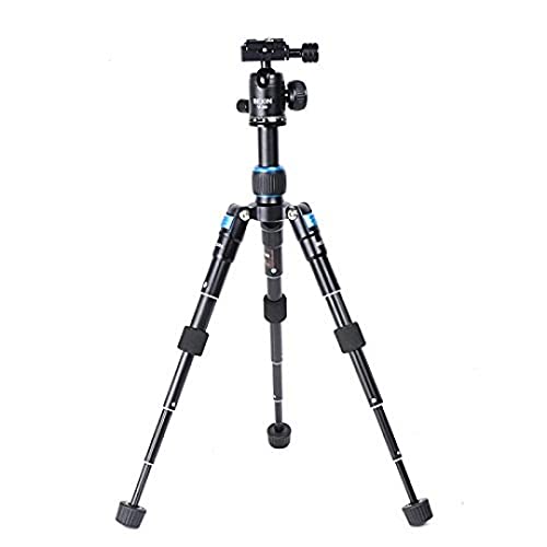 Mini Tripé M225s com Cabeça Ballhead Forte 5kg Compacto