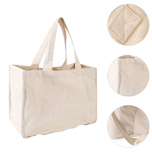 UPKOCH Reutilizáveis de Algodão Sacola De Compras de Supermercado de Grande Capacidade