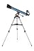 Produktbild Celestron 22402 Inspire 80AZ Refraktor-Teleskop mit integriertem Smartphone-Adaptor  mit Zwei Okularen, 90° seitenrichtigem Spiegel, höheneinstellbares Stativ und Zubehörschale, Blau